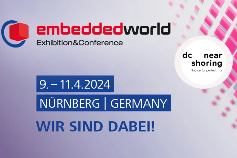 Bild: dc nearshoring präsentiert innovative IT-Nearshoring-Lösungen auf der Embedded World 2024