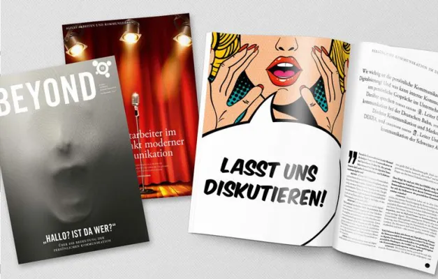 Bild: Neue Ausgabe des Fachmagazins BEYOND zur Bedeutung persönlicher Kommunikation