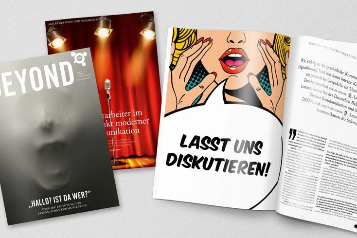 Bild: Neue Ausgabe des Fachmagazins BEYOND zur Bedeutung persönlicher Kommunikation