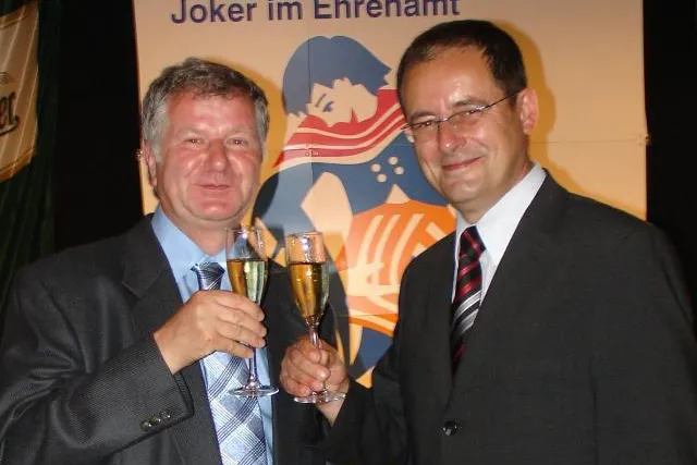 Werner Franke aus Leipzig – Großzschocher ist „Joker im Ehrenamt 2007“ Bild: Werner Franke aus Leipzig – Großzschocher ist „Joker im Ehrenamt 2007“