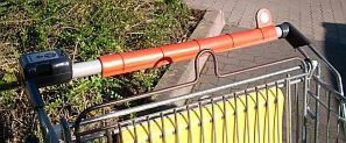 Caddy-Guard Hygienegriff für den Einkaufswagen