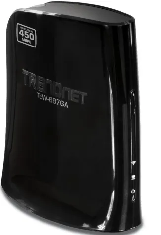 Bild: TRENDnet präsentiert hoch-leistungsfähigen 450Mbps Wireless N Spiele-Adapter TEW-687GA