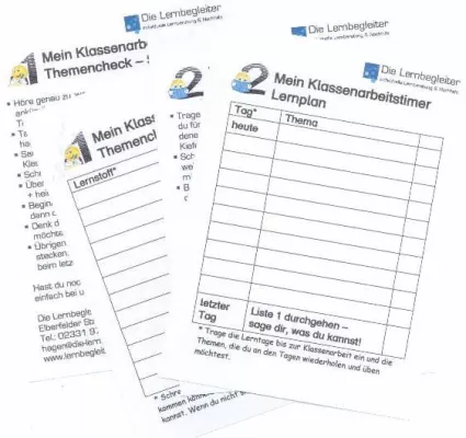 Bild: Themencheck und Lernplan: Richtig mit Zeugnissen umgehen