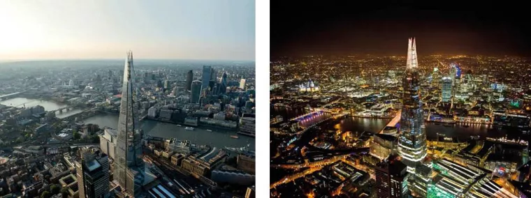 Bild: Zweimal bester Blick auf London: Day & Night Tickets für The View from The Shard