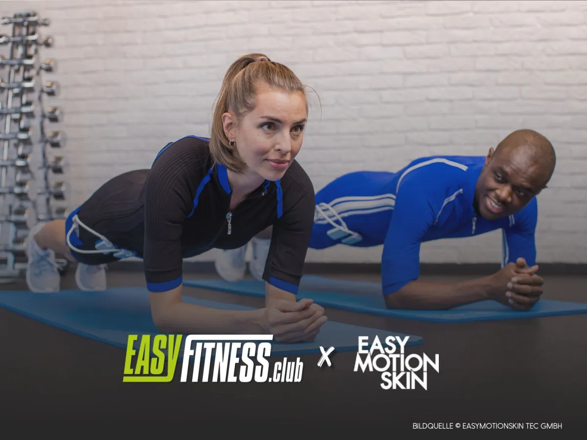 Partnerschaft zwischen EASYFITNESS.club und EasyMotionSkin  (© EasyMotionSkin Tec GmbH)