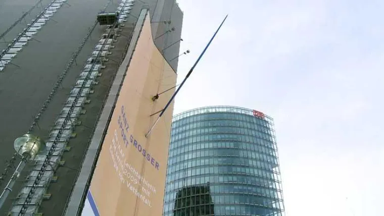 Bild: mmpro. dokumentiert Rekordversuch von Vattenfall am Potsdamer Platz in Berlin