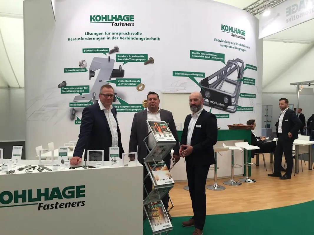 KOHLHAGE Mitarbeiter auf der IZB Messe in Wolfsburg
