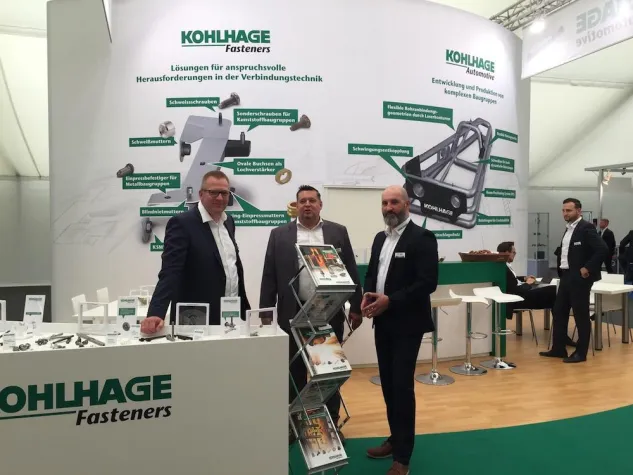 Bild: Messeauftritt auf der IZB positiv