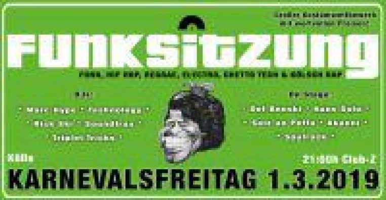 Funksitzung 2019 am Karnevalsfreitag 01.03. im Club Z im Zimmermann's, Köln Bild: Funksitzung 2019 am Karnevalsfreitag 01.03. im Club Z im Zimmermann's, Köln