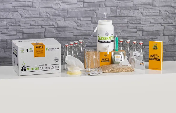 Bild: Mit dem Microbrauset wird der Thermomix® zur Minibrauerei!