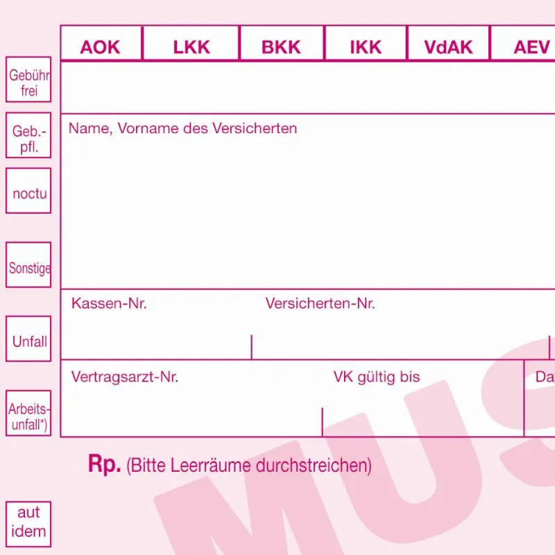 Ein Rezept ohne Gebühr - So wird der Patient entlastet