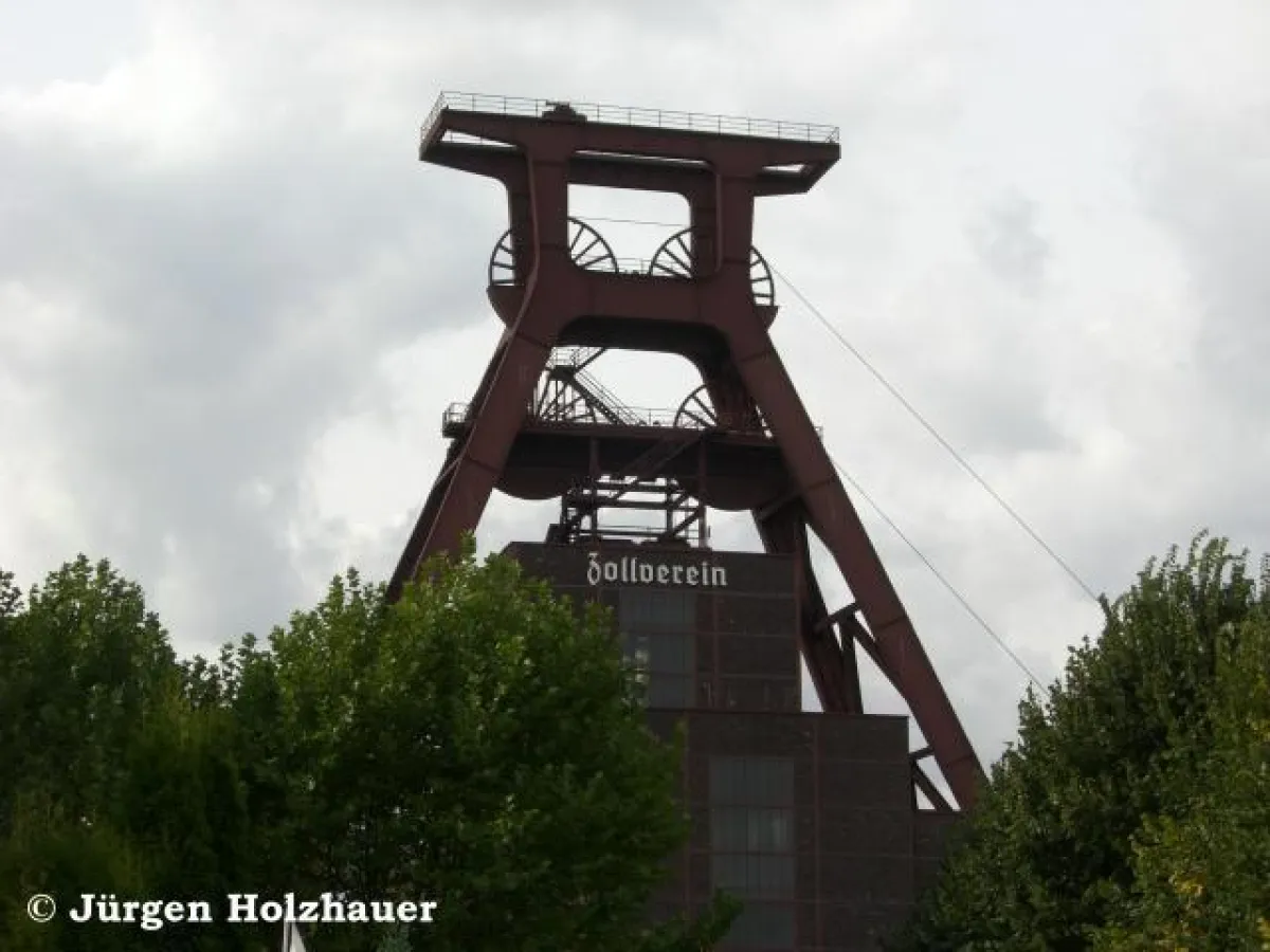 Ziel der KultTour ist die Zeche Zollverein in Essen