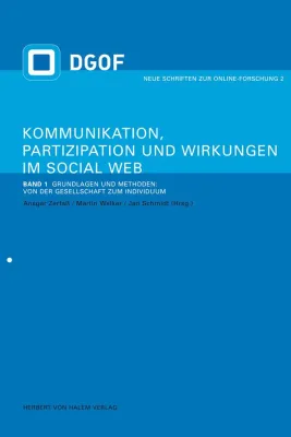Social Web in Journalismus, PR und Gesellschaft Bild: Social Web in Journalismus, PR und Gesellschaft