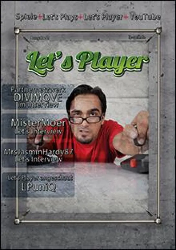 das Cover der zweiten Let's Player Ausgabe