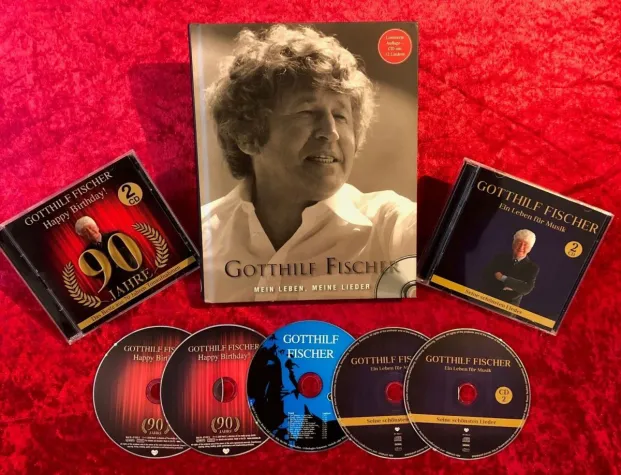 Zum Hören, Lesen und Mitsingen: Das große Gotthilf-Fischer-Paket Bild: Zum Hören, Lesen und Mitsingen: Das große Gotthilf-Fischer-Paket