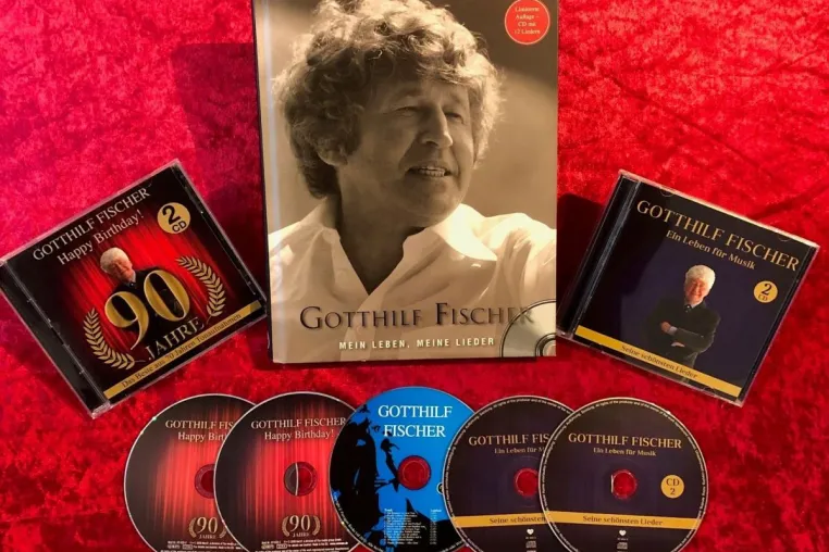 Zum Hören, Lesen und Mitsingen: Das große Gotthilf-Fischer-Paket Bild: Zum Hören, Lesen und Mitsingen: Das große Gotthilf-Fischer-Paket