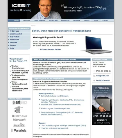 Bild: IT-Dienstleister ICEBIT mit neuer Corporate Identity