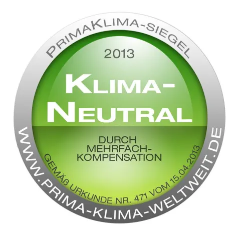 Bild: SUITESTUFF bekommt PrimaKlima-Siegel