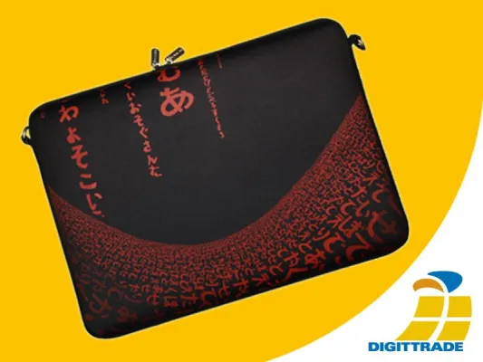 Bild: Das Laptop Sleeve für Computerspezialisten: Mit dem Matrix-Design in unergründete Parallelwelten abtauchen