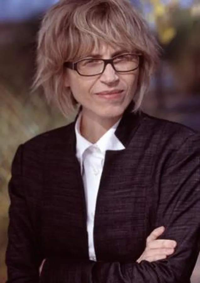 Annette Gigon ist am 15. Nov. an der Uni Stuttgart. Foto: Sto-Stiftung / Christian Scholz, Zürich