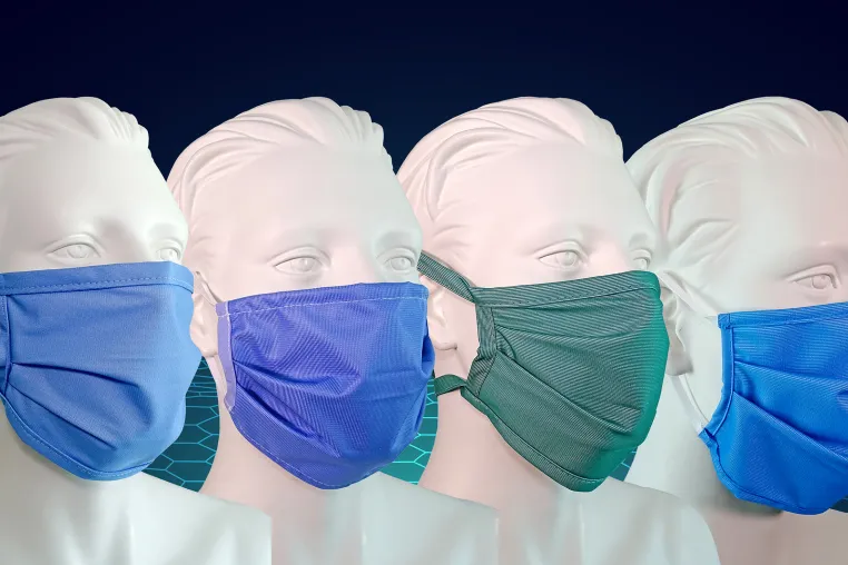 Medizinische OP-Masken als Mehrwegprodukt Bild: Medizinische OP-Masken als Mehrwegprodukt