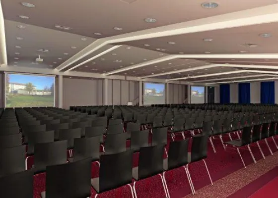Bild: Radisson Blu Park Hotel, Dresden Radebeul: Investition - Neues Convention Center mit „Weinreben-Dach“