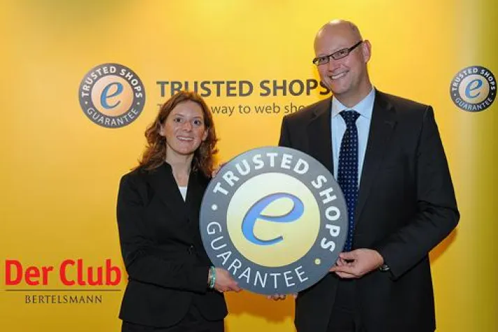 Bild: Trusted Shops hat mit Der Club Bertelsmann jetzt bereits mehr als 9.000 Online-Shops zertifiziert