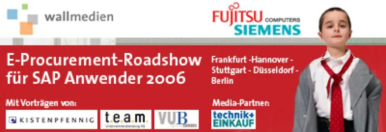 E-Procurement: Anwender berichten auf Roadshow über Erfahrungen Bild: E-Procurement: Anwender berichten auf Roadshow über Erfahrungen