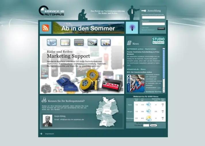 Goodyear Dunlop Autohaus Website serivce-im-autohaus.de bietet noch mehr Service Bild: Goodyear Dunlop Autohaus Website serivce-im-autohaus.de bietet noch mehr Service