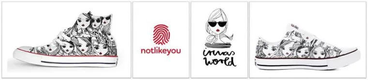 Bild: IRMA goes CHUCK - Exklusives Design für notlikeyou.com