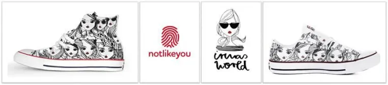 Bild: IRMA goes CHUCK - Exklusives Design für notlikeyou.com