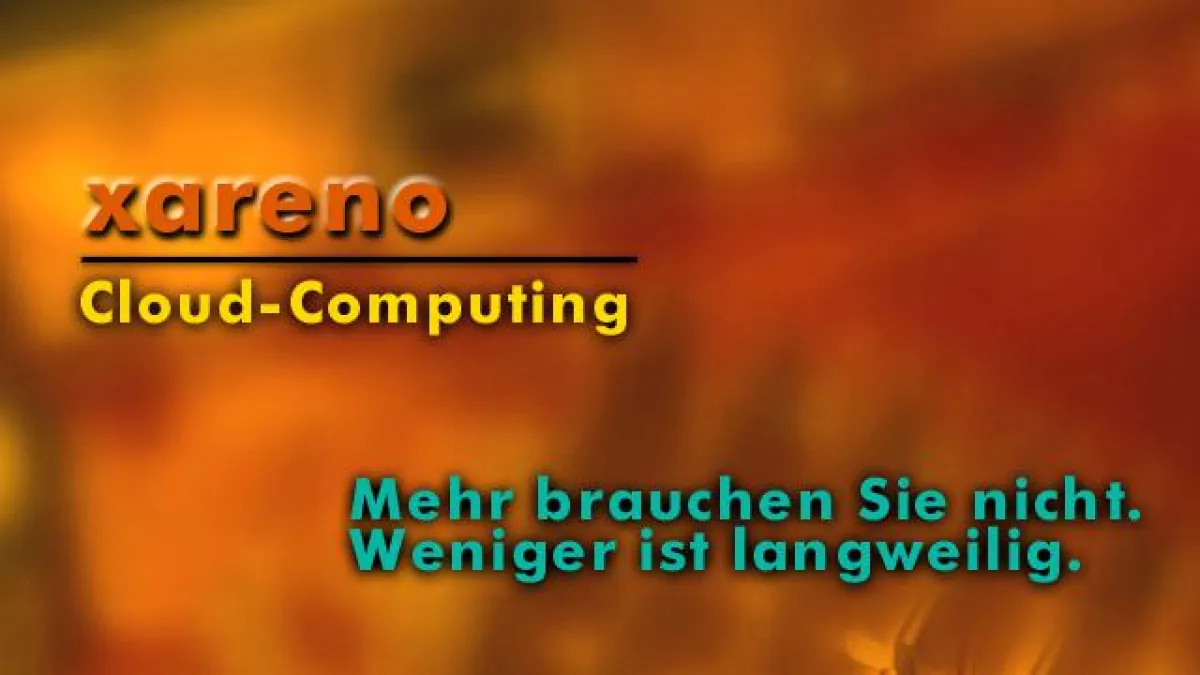 xareno - Cloud-Datenbanken erstellen