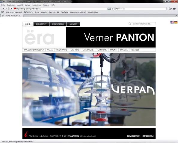 Bild: Design-Blog offenbart faszinierende Zusammenhänge - Verner Panton bei TAGWERC