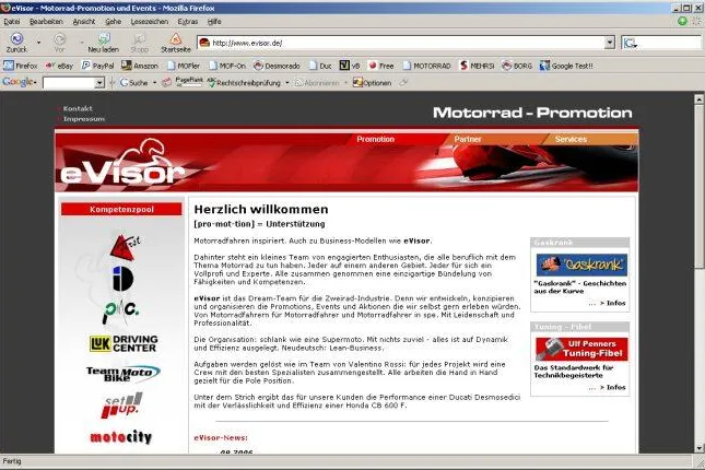 Bild: eVisor positioniert sich als Motorrad Promotion neu