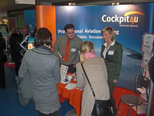 Bild: Flight Training Show in Le Bourget