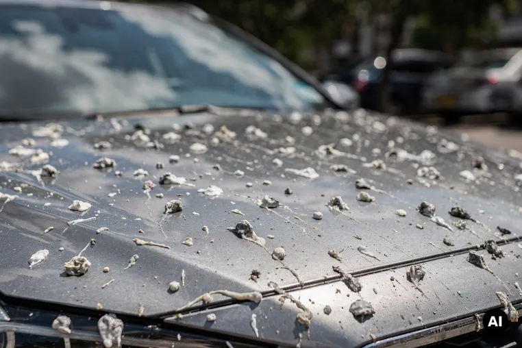 Vogelkot am Auto beseitigen: So reinigen Sie Lack und Scheiben schonend Bild: Vogelkot am Auto beseitigen: So reinigen Sie Lack und Scheiben schonend