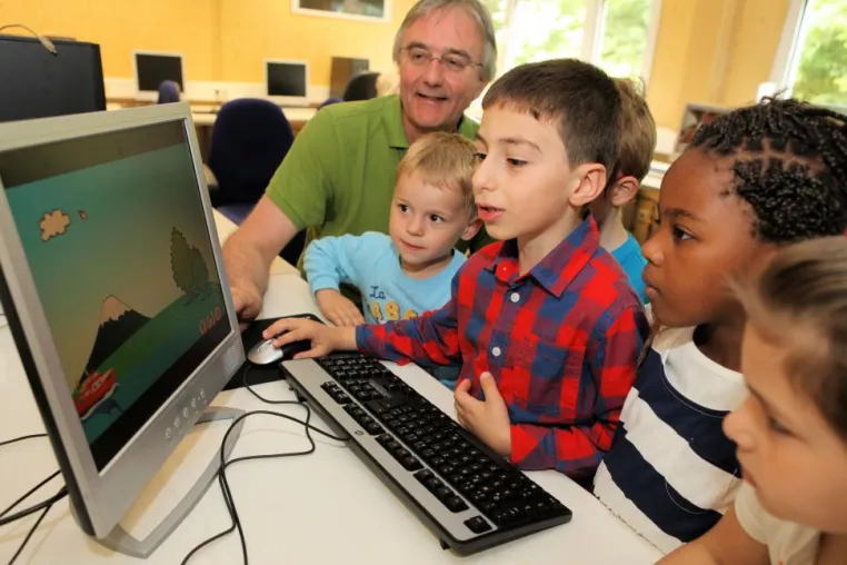 Bild: Kostenlose PC-Spenden, Offline-Deutschkurse für Schulen und Sprachkurse, auch für Flüchtlinge