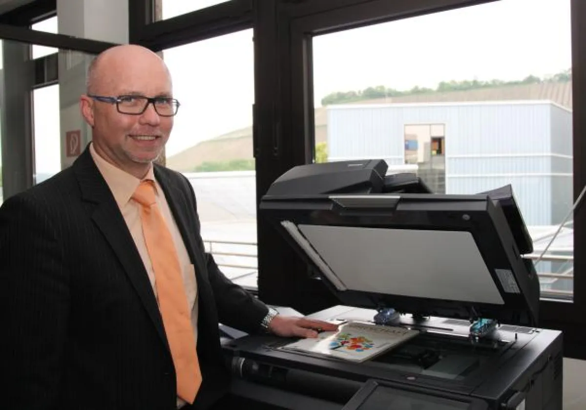 Projektleiter Maurer freut sich über eine gelungene EU-weite Ausschreibung.