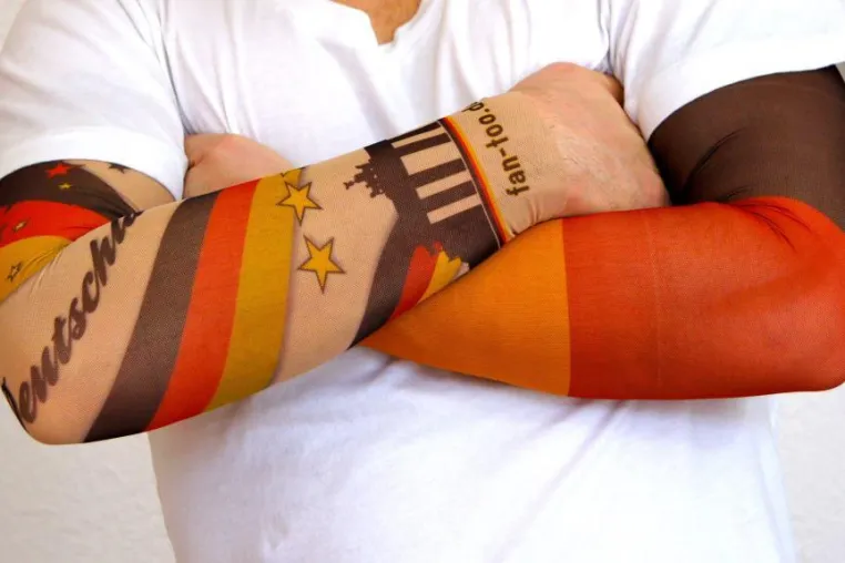 Deutschland trägt fan-too Bild: Deutschland trägt fan-too