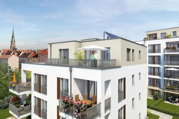 Bild: Platz für fast 140 neue Haushalte in Fürth: HERRNHÖFE startet mit 39 Eigentumswohnungen
