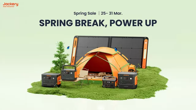 Bild: Frühlingsgefühle to go: Portable Energiespeicher von Jackery im Amazon Spring Sale bis zu 50 Prozent günstiger