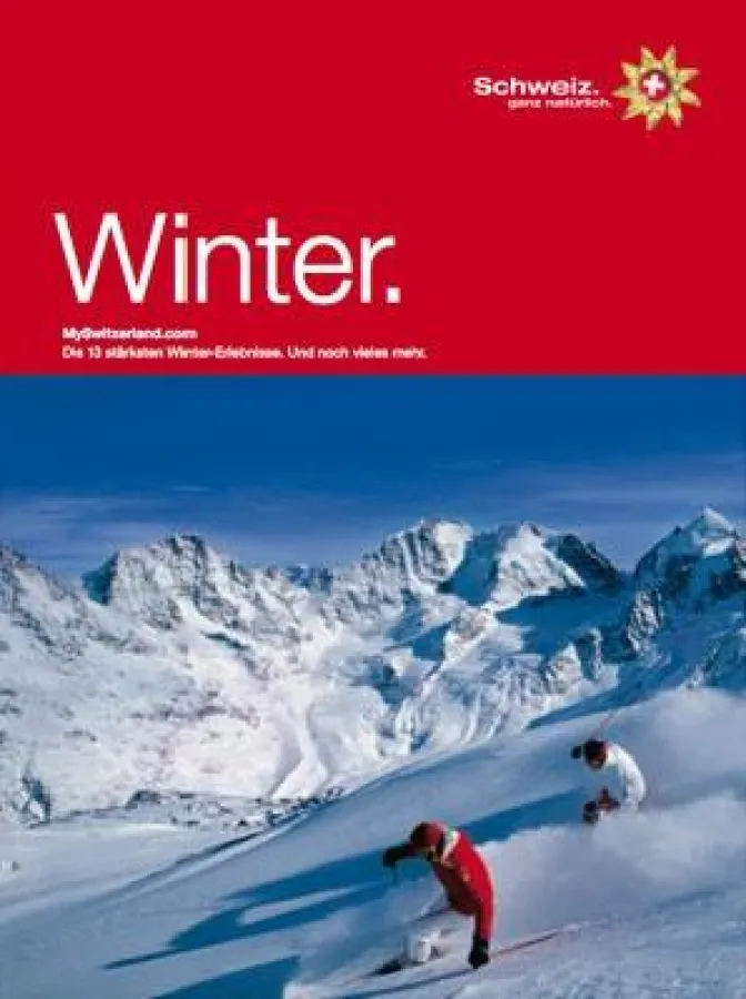 Broschüre © Schweiz Tourismus