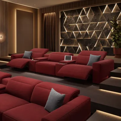 Bild: Heimkino neu entdecken: Kinosofas von Sofanella mit aufregender 4D-Funktion  