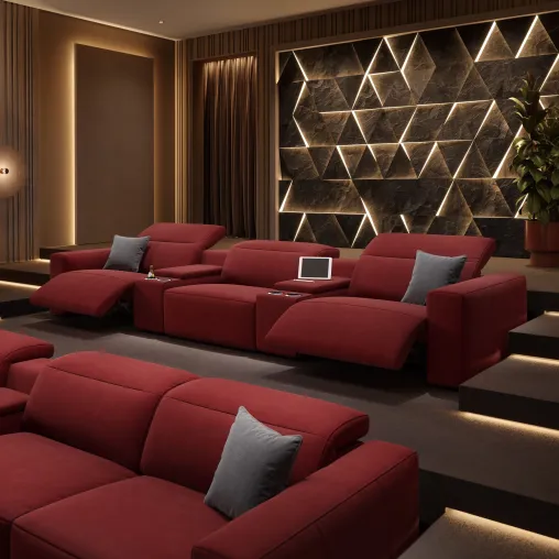Bild: Heimkino neu entdecken: Kinosofas von Sofanella mit aufregender 4D-Funktion  