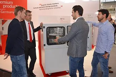 Bild: BINDER auf der Productronica