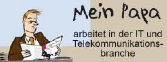 Bild: Aastra Austria Telekommunikation mit Broschüre "Mein Vater arbeitet in der IT- und Telekommunikationsbranche"
