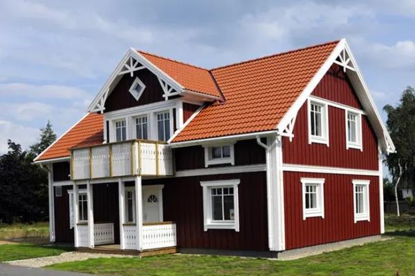 Schwedisches Musterhaus eröffnet am 8. August in Nordholz Bild: Schwedisches Musterhaus eröffnet am 8. August in Nordholz