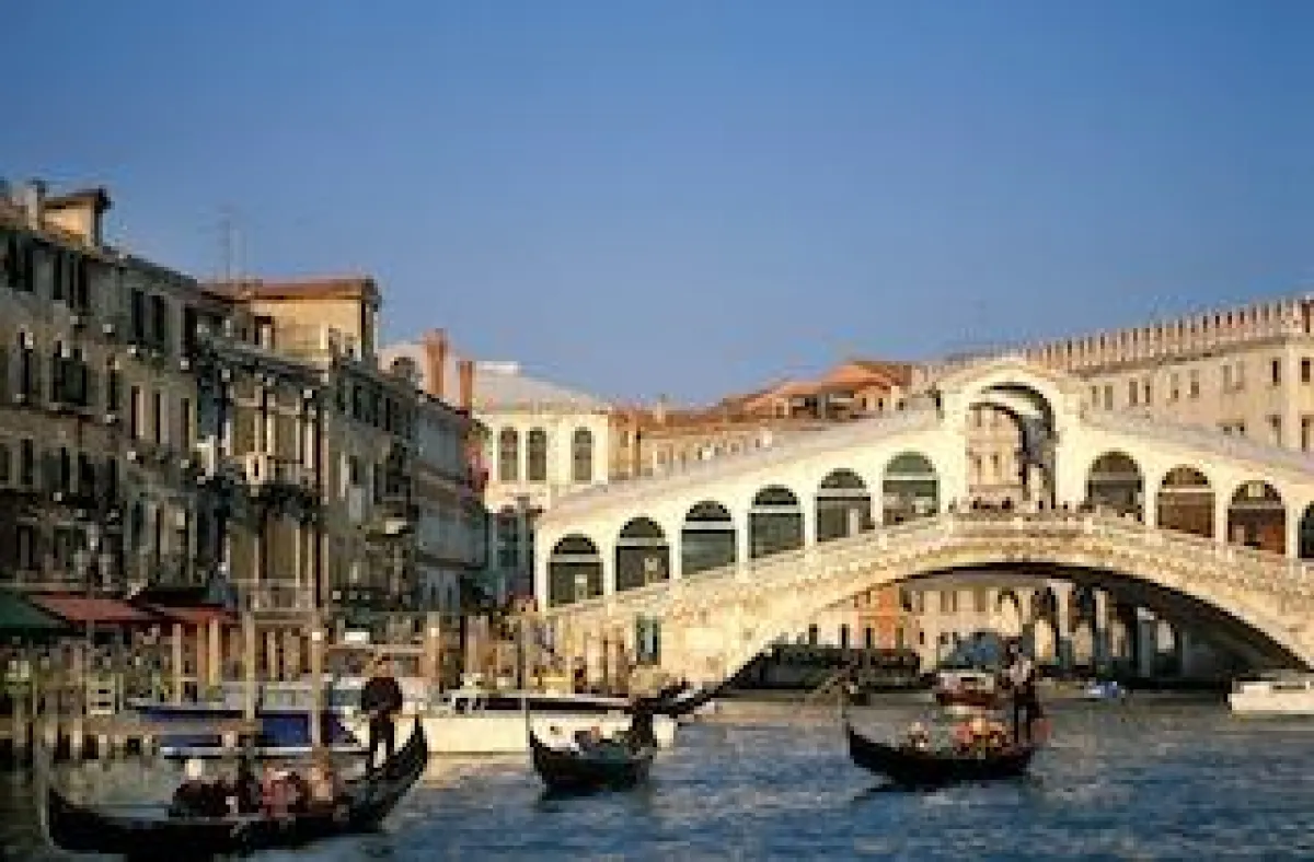Venedig Rialto Brücke