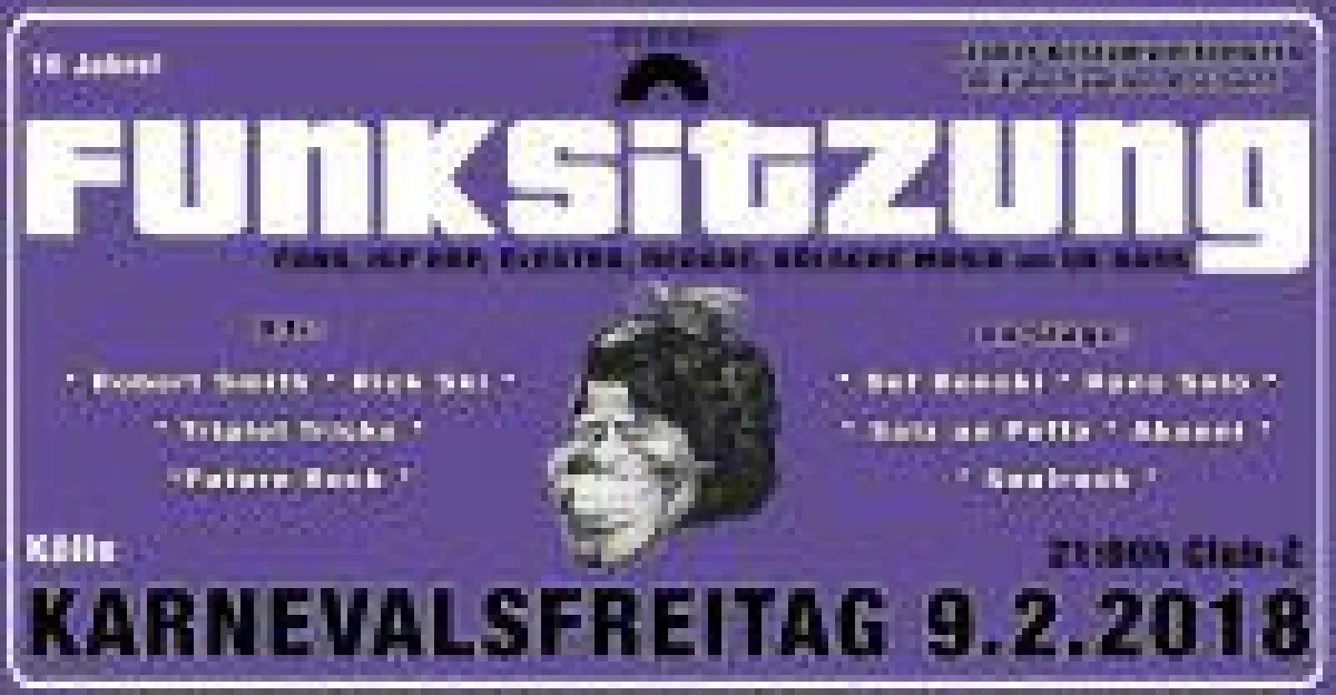 Funksitzung 2018, Karnevalsfreitag 09.02.2018, Club Z im Zimmermann's, Köln