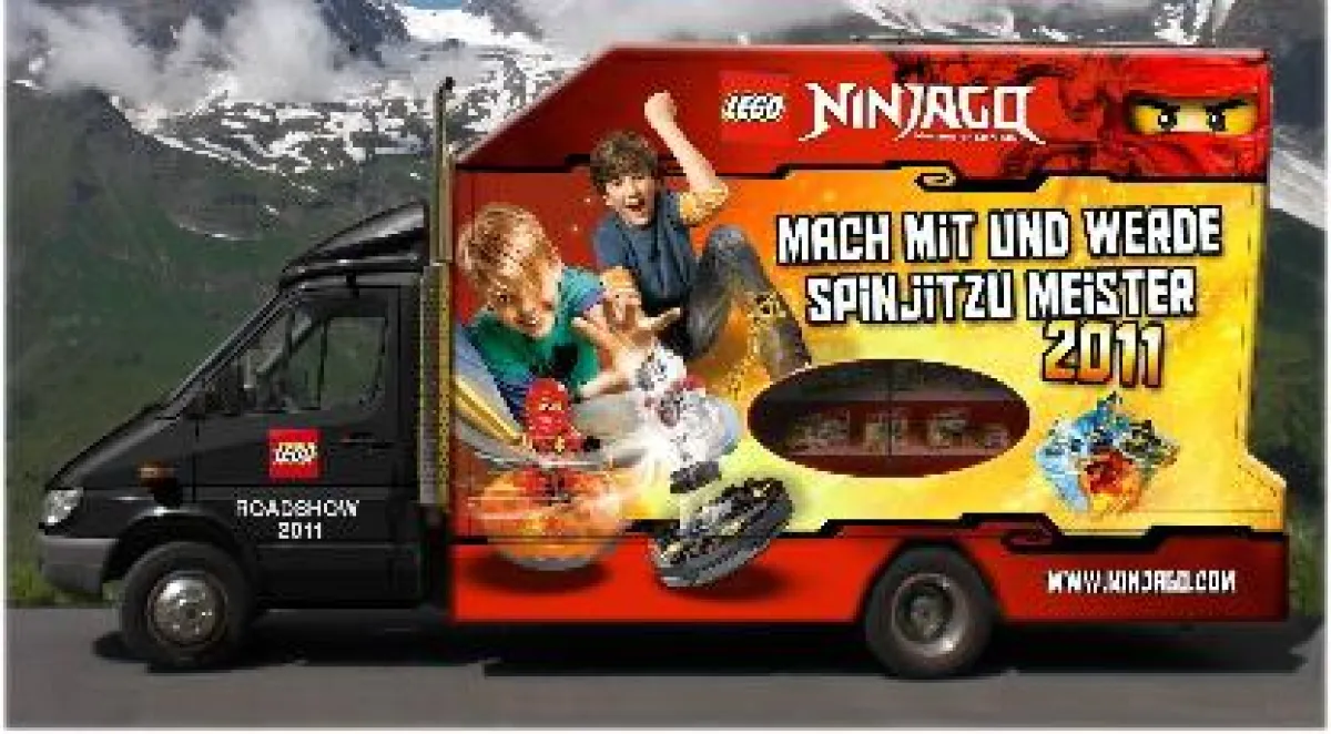 Die LEGO-Roadshow auf dem Weg nach Solingen